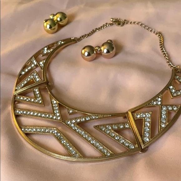 SOLD - Necklace and earrings set - Picture 2 of 2